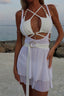 Chandra Cover Up White