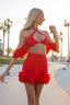 Maya Cover Up Red